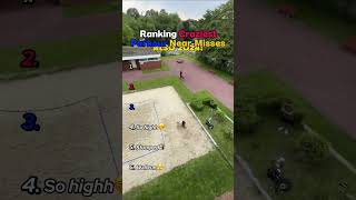 Ranking the Craziest Parkour Near Misses 😳 #shorts #parkour #nearmiss #crazyclips #funny