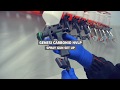 Genesi carbonio 360 hvlp  spray gun set up