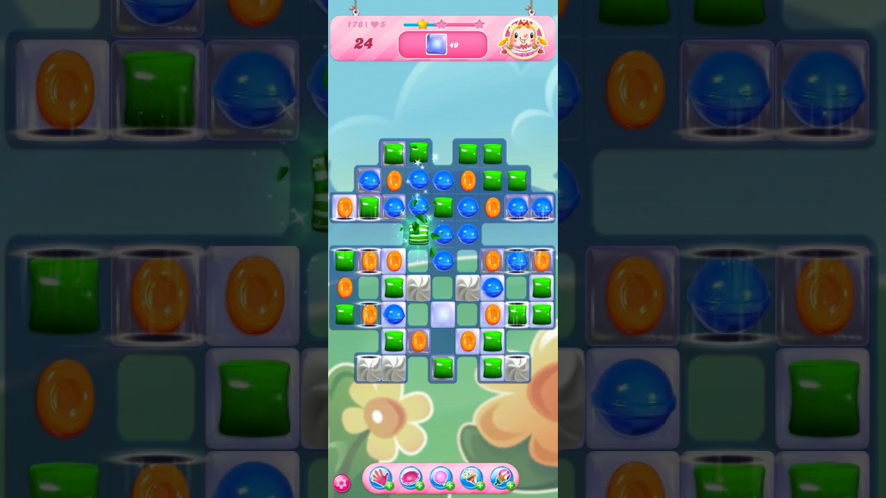 Satisfying double color bomb 🍭🍬✨️🎉  