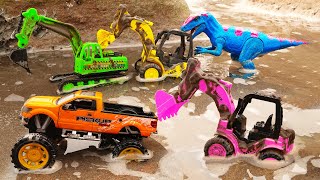 Mega RC Trucks RC Heavy Haulage RC Car Transport RC Traktor Volvo Lesu BL71 RC Wheel Loader Dozer #9