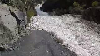 glacier burst in Pakistan