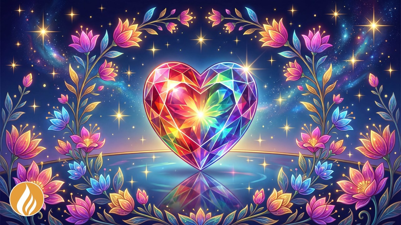 528 Гц 💚 Очистите энергию сердца и исцелите эмоциональные раны