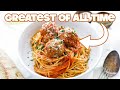 Spaghetti and The Best Meatball Recipe Ever