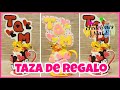 TAZAS DE REGALO PARA SAN VALENTIN || RECICLADO