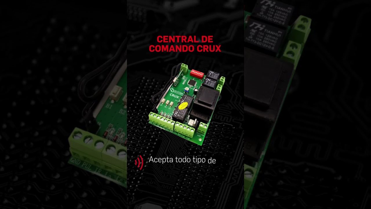 SICCBA SRL | Central de comando CRUX