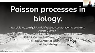 Applied Computational Genomics - 05 - Poisson Processes in Biology screenshot 1