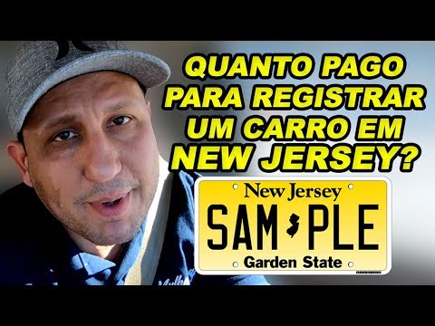 Vídeo: Quanto é a taxa de registro do carro em NJ?