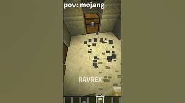 mojang hate me #minecraft #shorts #minecraftshorts #mojang