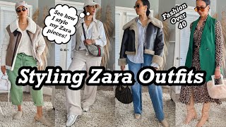 Zara Fall Tweed Everyday Mom Uniform - Modnitsa Styling