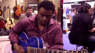 Video thumbnail of "After The Storm - Norman Brown @ NAMM 2013 (Smooth Jazz Family)"