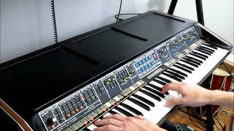 polymoog 203a demonstration (by Synthpro)