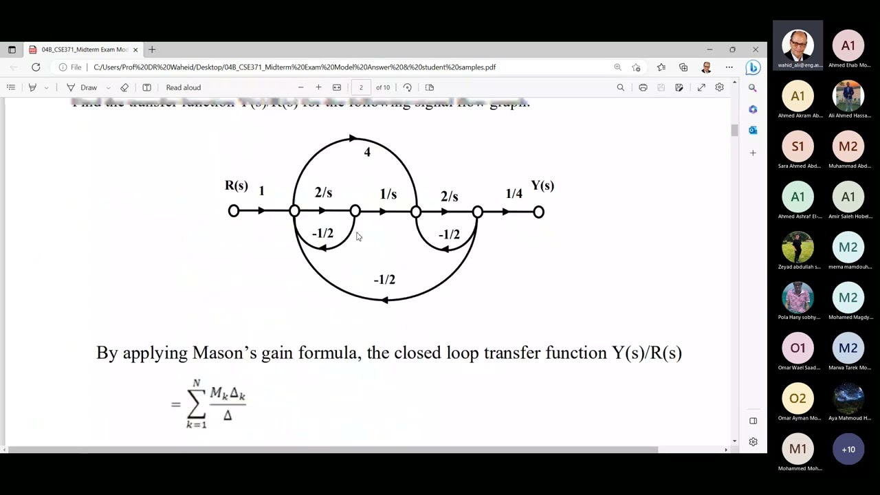 Control Engineering | Lecture 6