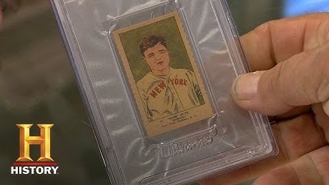 Mint Condition 1923 Babe Ruth Baseball Card | Pawn Stars