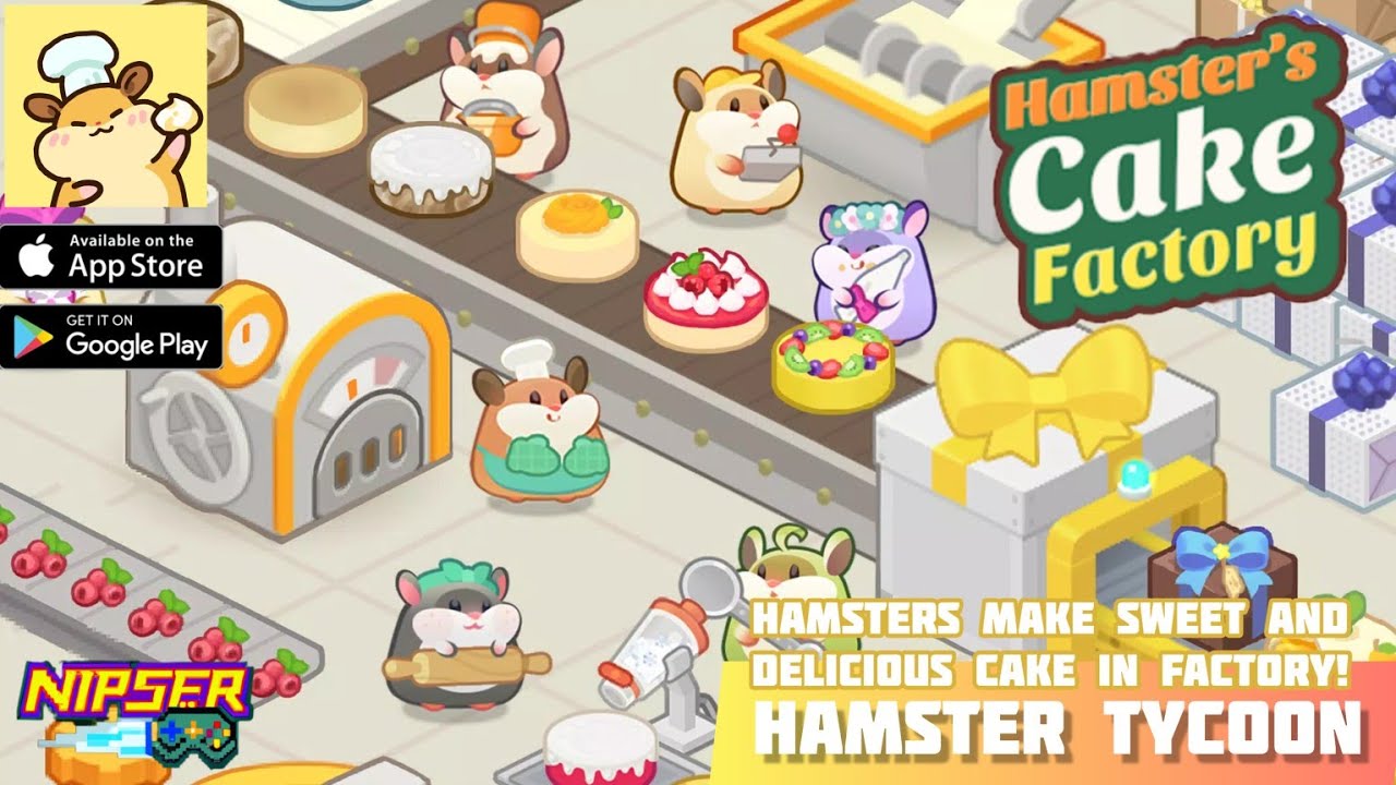 Hamster tycoon game - cake factory -  - Android