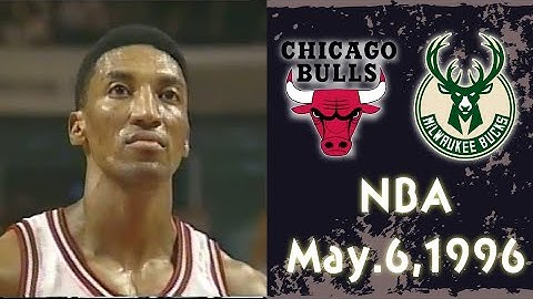 1996 Regular Season BULLS vs BUCKS | NBa Full Game