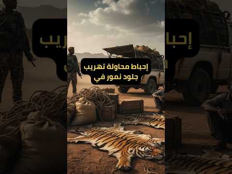 إحباط محاولة تهريب جلود نمور في منطقة باسندة الحدودية في السودان