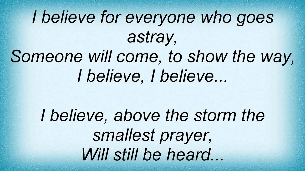 17481 Perry Como I Believe Lyrics YouTube 17481 perry como i believe lyrics youtube