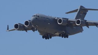 USAF Boeing C-17 Globemaster [00-0172] landing at NBVC Pt Mugu