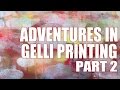 How to: Gelli Printing without a Gelli Plate