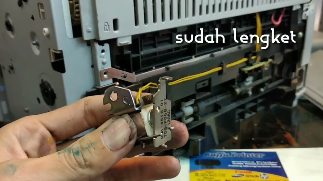 Cara perbaiki printer HP laserjet P1102 narik kertas terus menerus