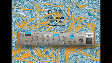 Welcome E 16 - Euclidean 16 Step Sequencer for Max4Live