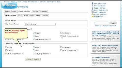 SITEFORUM Document Management System (EN) - Video Workshop