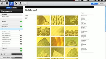 Behance ProSite Tour.