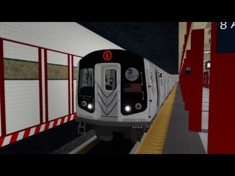 ROBLOX: MTAoR BMT Canarsie Line Newer R143 L Train from 8 Av