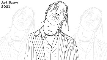 How to Draw Travis Scott 2025