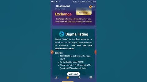 alpha network New update big update alpha listing new exchange