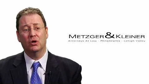 Dan Kleiner of Metzger & Kleiner | Philadelphia Pe...