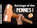 Making a solid copper sledge hammer  hammer time