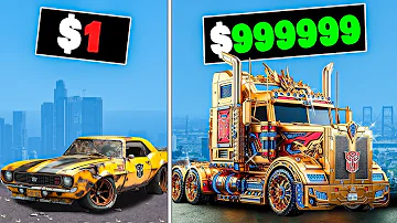 $1 to $1,000,000 Transformer in GTA 5