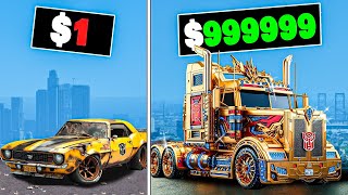 $1 to $1,000,000 Transformer in GTA 5 by SpeirsTheAmazingHD 463,985 views 3 days ago 34 minutes