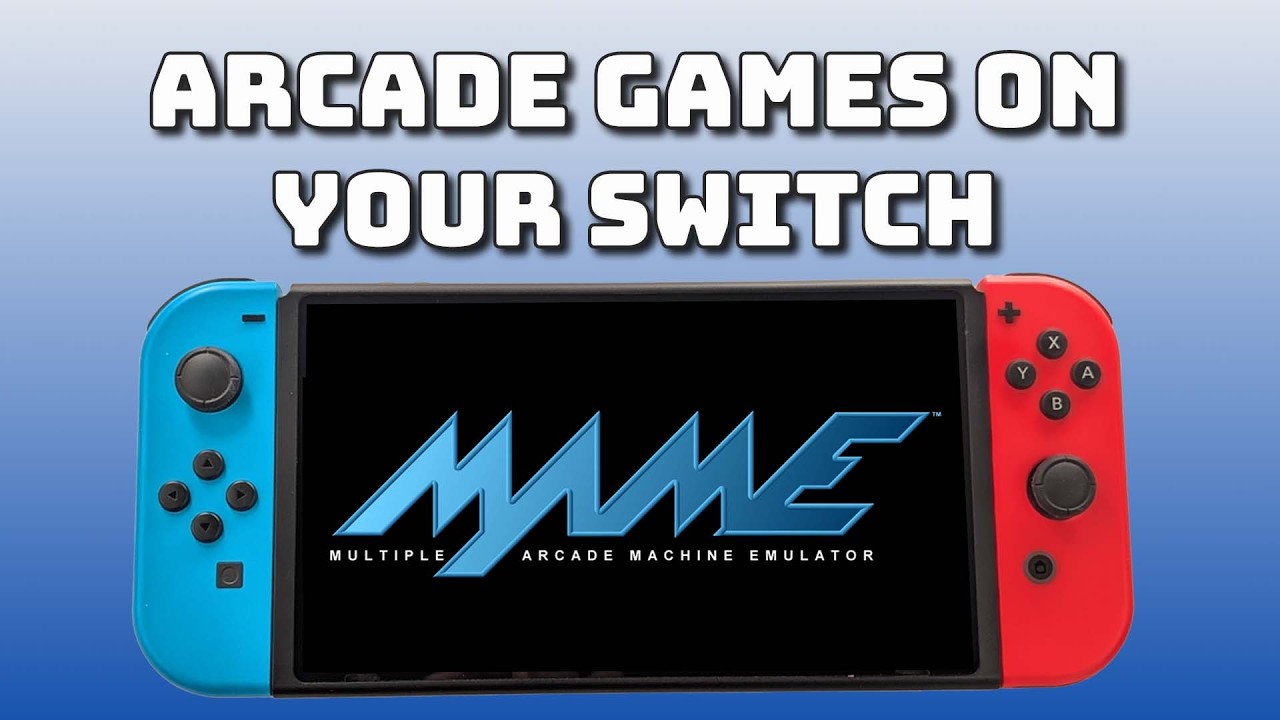 Play arcade games on your Nintendo Switch - Easy Mame install and