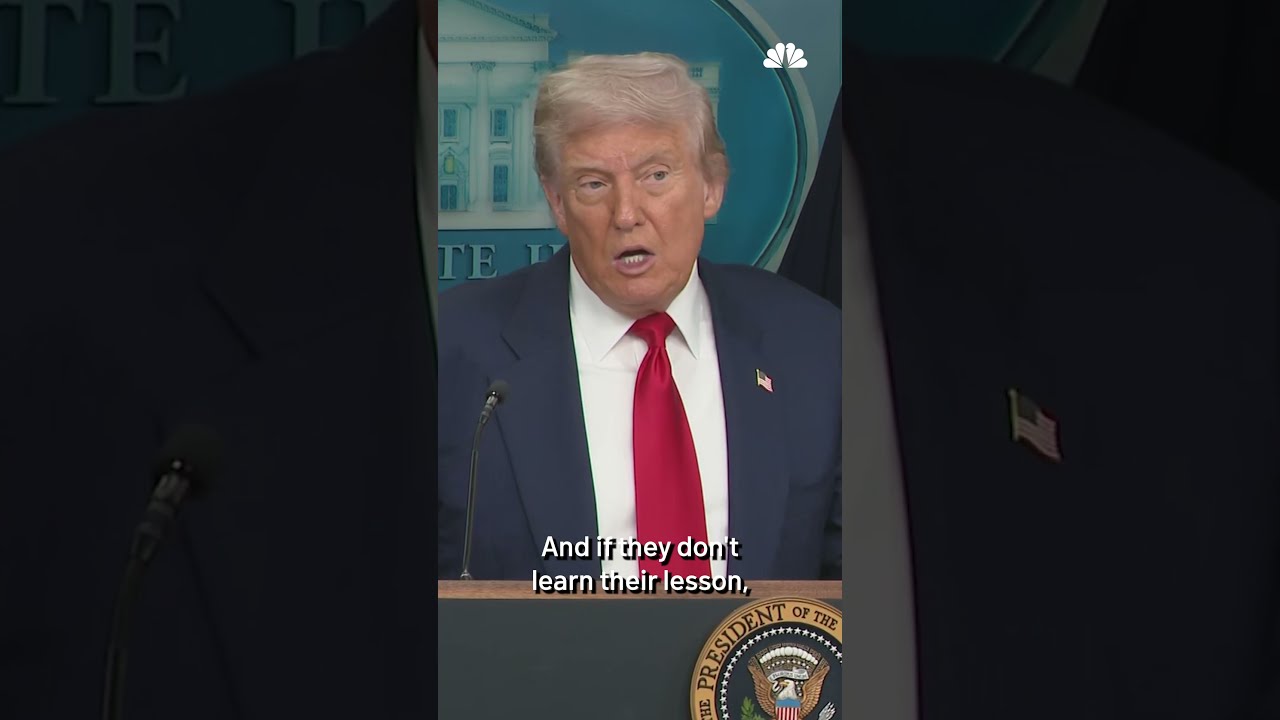 Trump Threatens To Send National Guard New York Chicago NBC4 Washington