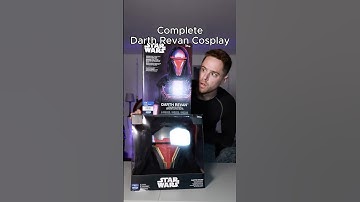 THE DARTH REVAN COSPLAY FROM JAZWARES! #starwars #darthrevan #cosplay #cosplayer #unboxing #shorts