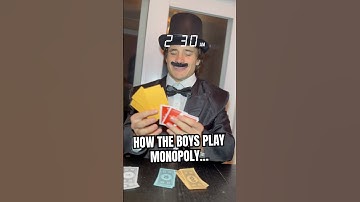 How the BOYS play Monopoly…🥸 #theboys #viral #shorts #monopoly