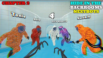 Hide In The Backrooms Nextbots | Chapter 2 Complete Full Gameplay
