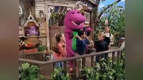 Barney Song : Way Up In A Tree (Tree-Mendous Trees)