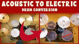 The BEST Drum Practice Solution | Acoustic to Electric Drum Conversion