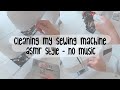 ASMR cleaning my sewing machine - background noise - sewing noise - no music - relaxing