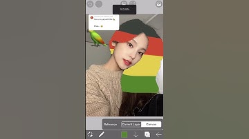 Yeji with 🦜 hair!! Tysm for the comment #ibispaintx #kpop #yeji #itzy