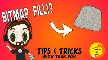 AFFINITY DESIGNER - IPAD - BITMAP FILL / TEXTURE - TEEK FOX