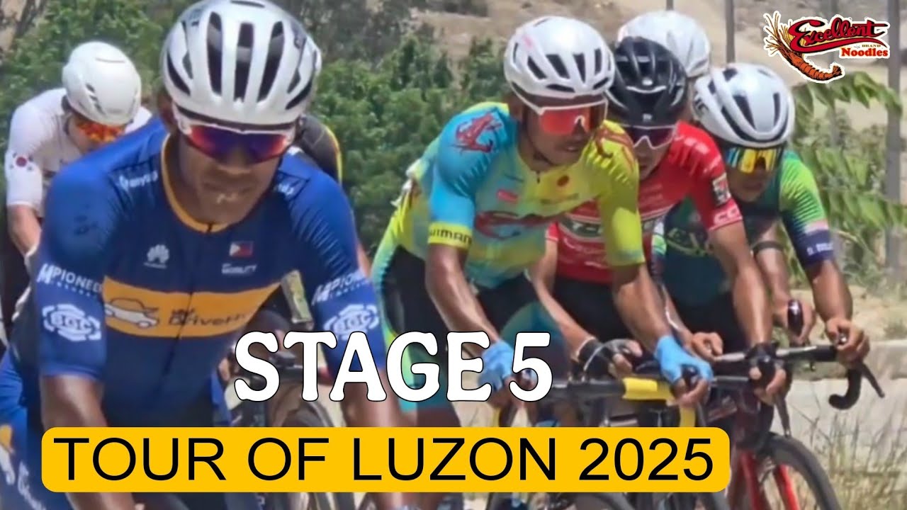 TOUR OF LUZON 2025 STAGE 5 SOUTH KOREA PINATAG ANG AHON NG PILIPINAS