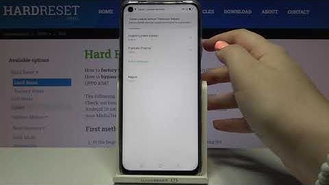How to Change System Language in OPPO A54 – Change Default Language