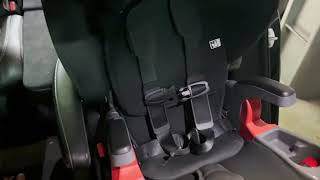 Britax Grow with You Harness to Booster Carseat with Click Tight REVIEW - Perfect for easy install!