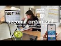 how to become organized to be the BEST student🔖 time management, daily routine &amp; motivation tips