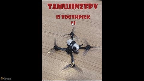 My 1SToothpick #1 : BETAFPV F4 1S AIO Testing