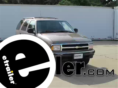 etrailer | Trailer Wiring Harness Installation - 1996 Chevrolet Blazer